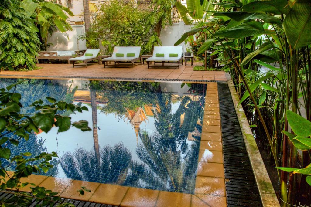 Villa Langka Hotel & Restaurant Phnom Penh Eksteriør billede