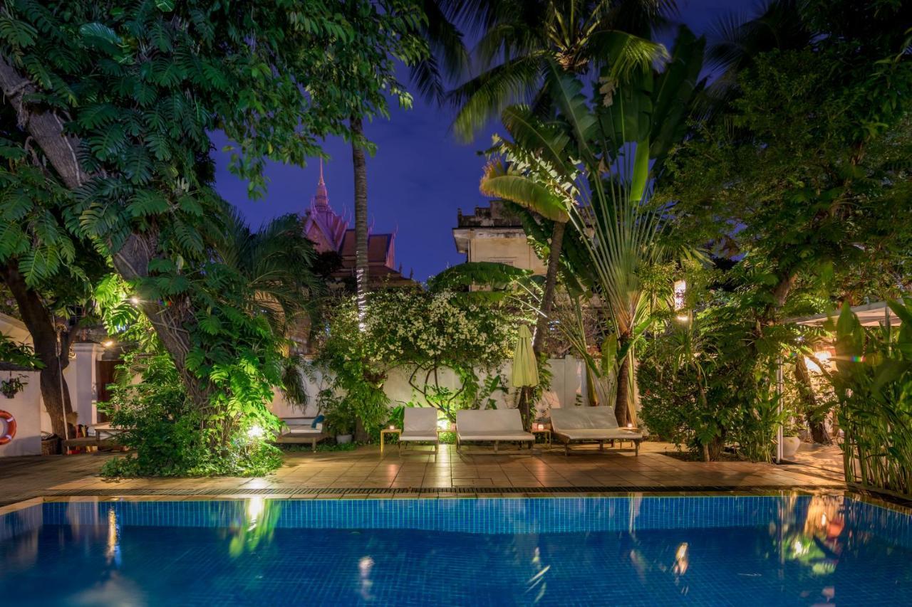 Villa Langka Hotel & Restaurant Phnom Penh Eksteriør billede